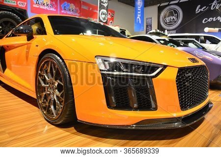 Pasay, Ph - Nov 30 - Audi R8 At Manila Auto Salon Car Show On November 30, 2018 In Pasay, Philippine
