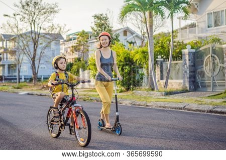 kids bike backpack