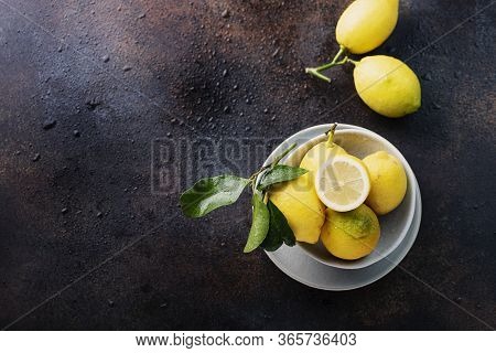 Fresh Biological Lemons