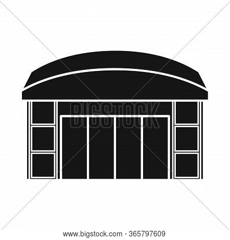Vector Illustration Of Emporium And Shop Sign. Set Of Emporium And Window Stock Symbol For Web.