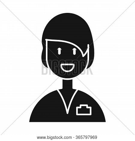 Vector Illustration Of Physician And Druggist Logo. Set Of Physician And Pharmacist Vector Icon For 
