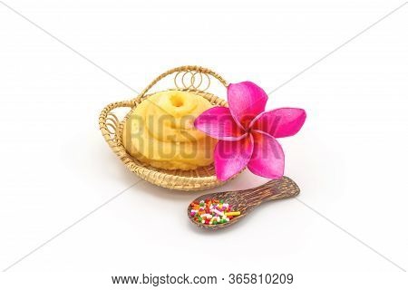 Palmyra Palm (borassus Flabellifer Linn.) Palmae Jaggery Or Sugar From Palm Or Coconut , Frangipani 