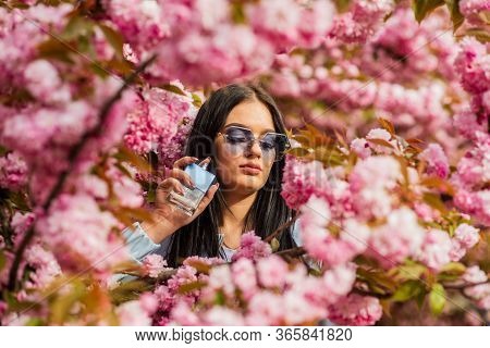 Perfumery Brand. Spring Perfume. Fancy Style. Give Pleasant Scent. Long Lasting Effect. Aroma Compou