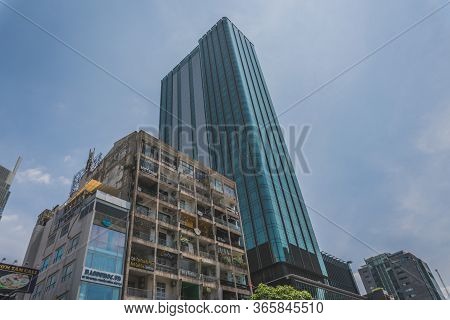 High Skyscraper In Ho Chi Minh City. Ho Chi Minh, Vietnam - March 19, 2020
