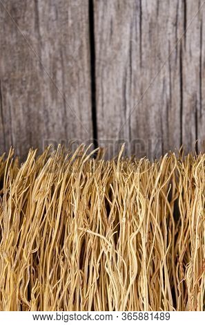 A Multi-colored Textured Background Made Of Natural Materials. Close-up