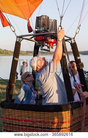 A Terribly Cool Festival, On The Tarnobrzeskie Lake. Balloon Launch. Poland, Tarnobrzeg - 29.07.2017