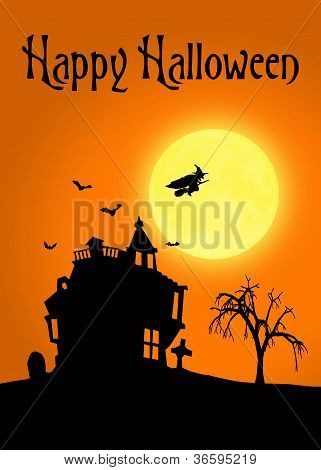 Halloween Silhouette paisagem