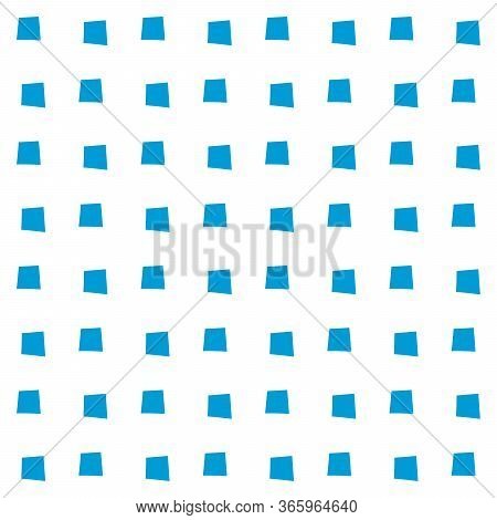 Squares Seamles Pattern, Vector Pattern In Hand Drawn Style. Stock Vector Illustration