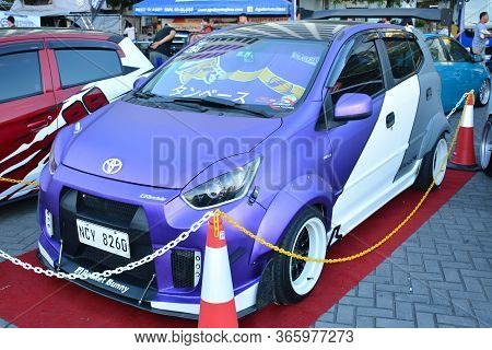 Pasay, Ph - Dec 8 - Toyota Wigo At Bumper To Bumper Car Show On December 8, 2018 In Pasay, Philippin