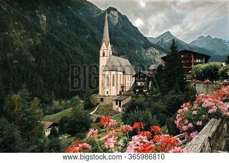 Beautiful Austrian Town Rauris Located  in Salzburg, Austria 