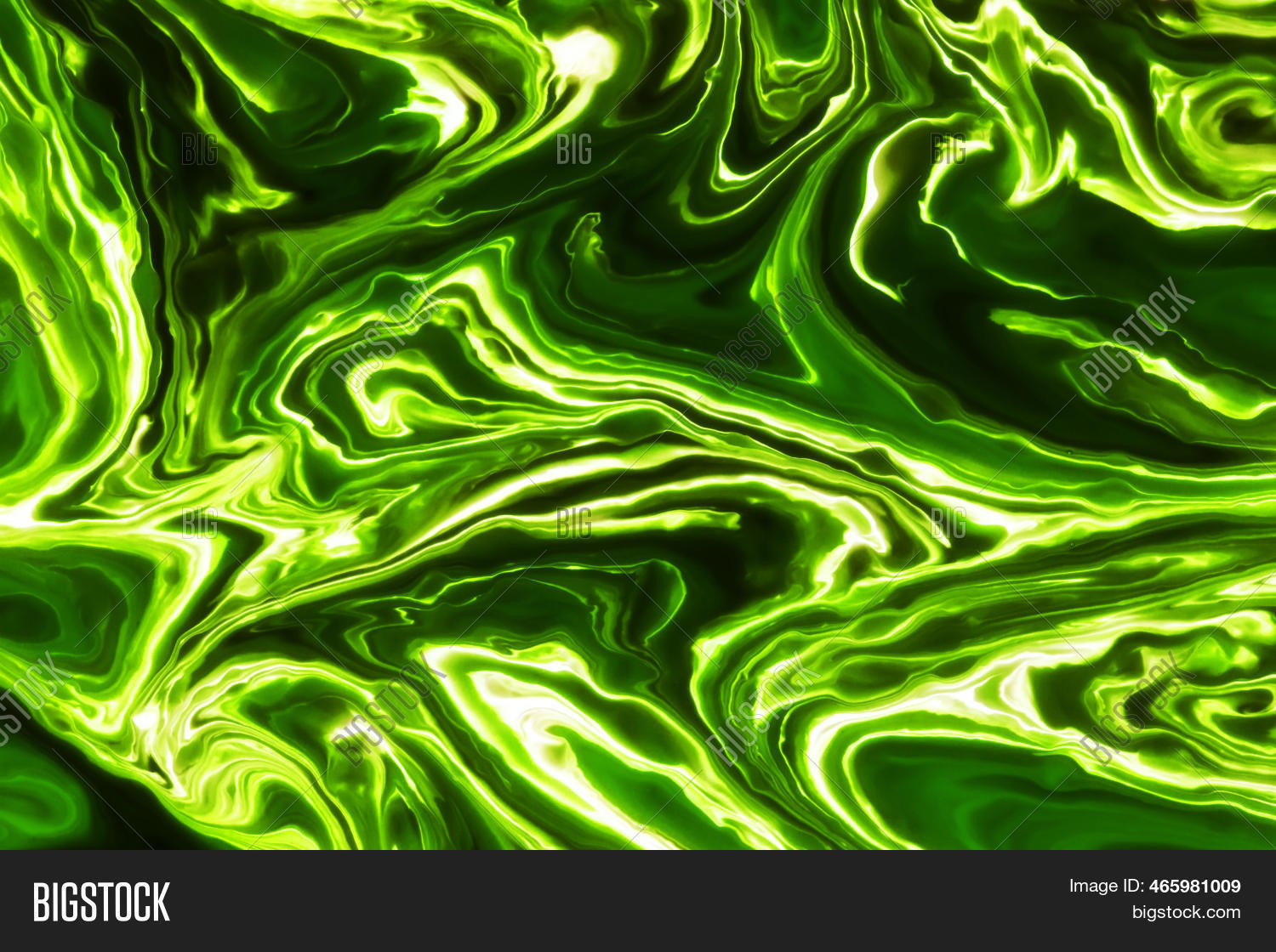 Green Black Paint Image & Photo (Free Trial) | Bigstock