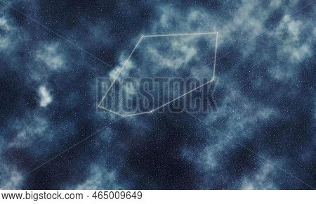 Tucana Star Constellation, Night Sky, Constellation Lines Toucan