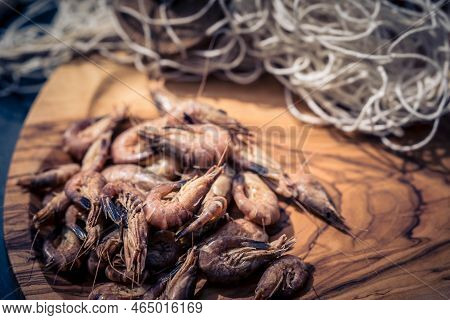 Salad With Fresh North Sea Crabs And Mayonnaise