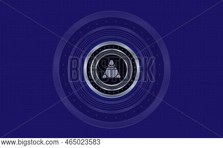Images Of Alien Worlds-tlm Virtual Currency. Digital Coins. 3d Illustrations.