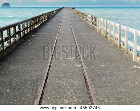 Tolaga Bay Wharf den længste mole i New Zealand