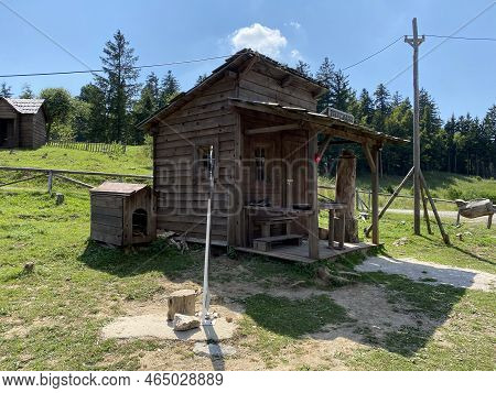 The Cowboy Village Of Roswell In Gorski Kotar Or The Cowboy Western Town Of Roswell Near Fuzine - Cr