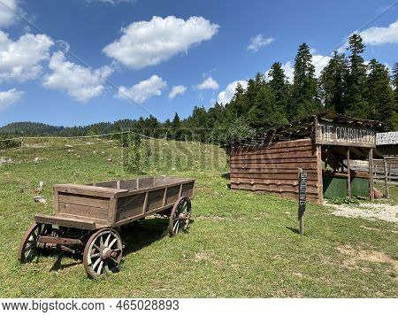 The Cowboy Village Of Roswell In Gorski Kotar Or The Cowboy Western Town Of Roswell Near Fuzine - Cr
