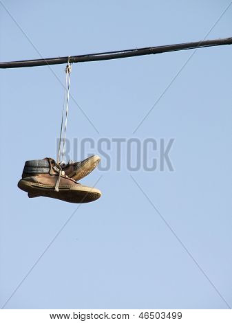 Schuh werfen