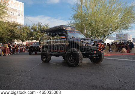 Toyota 4Runner During Sema Show Cruise.