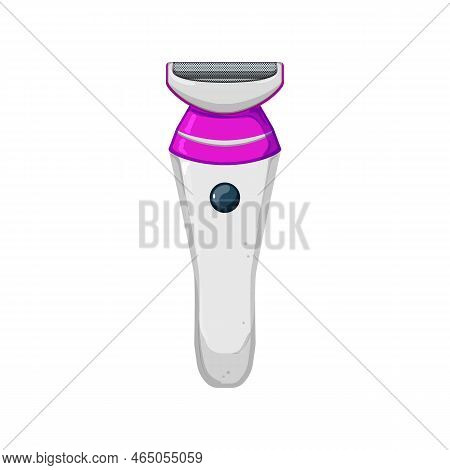 Razor Shaver Electric Cartoon. Razor Shaver Electric Sign. Isolated Symbol Vector Illustration