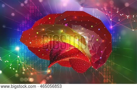 Brain. Cyber Mind And Digital Neural Networks. Artificial Intelligence In The Civilization Of The Fu
