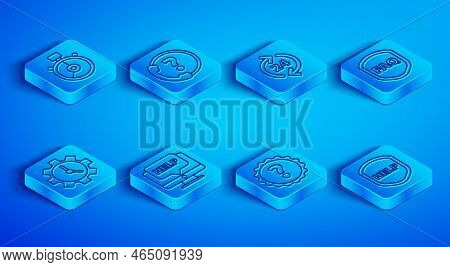 Set Line Stopwatch, Telephone 24 Hours Support, Computer Monitor And Help, Question Mark, Shield Wit
