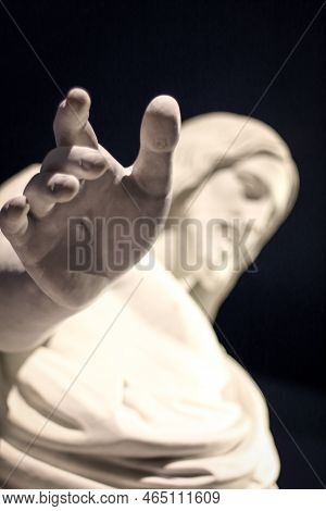 Close-up Of Jesus Christ\'s Hand On A Christus
