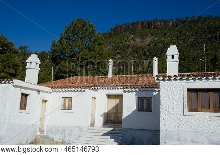 Mogan, May 29, 2018: Forest House Of Ojeda And Ojeda Mountain. Integral Natural Reserve Of Inagua. G