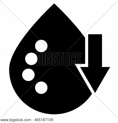 Low Cholesterol Icon On White Background. Symptoms Of Metabolic Syndrome Sign. Low Hdl-cholesterol S