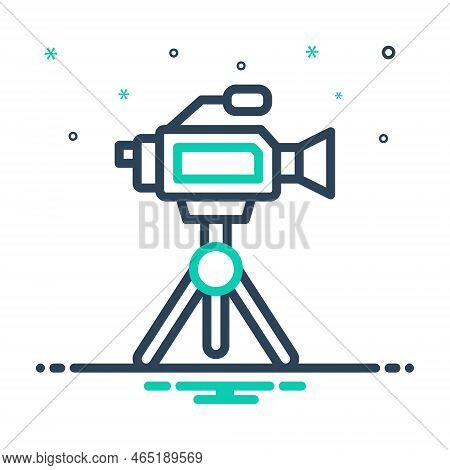 Mix Icon For Documentary Broadcast Film Cinema Documentaries Filmmaking Videographer Camera Multimed