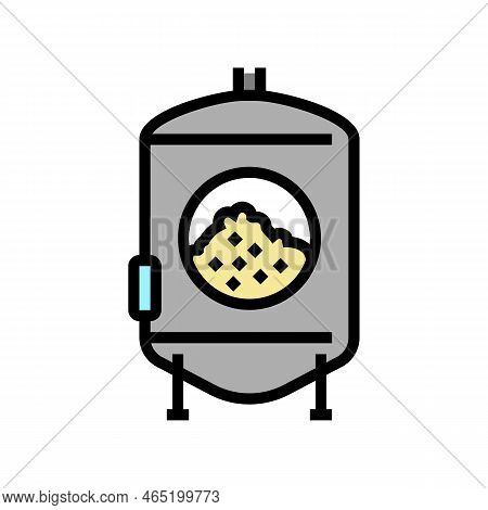 Yeast Beer Production Color Icon Vector. Yeast Beer Production Sign. Isolated Symbol Illustration