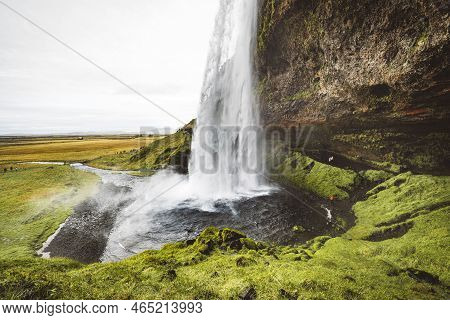 Gljufrabui Waterfall In Seljalandsfoss - Behind The Waterfall