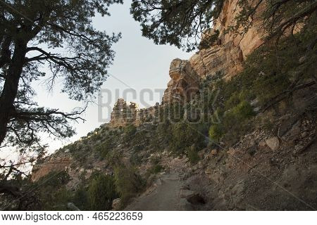 Panoramic View Of Nice Grand Canyon State Park , Usa