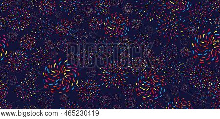 Vector Seamless Pattern. Modern Stylish Texture. Endless Abstract Background