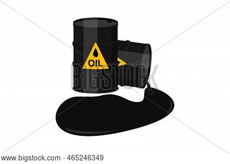 Oil Icon. Oil Crisis Chart. Decline In Oil Stock Prices. Fall In Oil Prices. Barrels Of Crude Oil. B