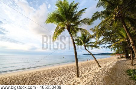 Bang Tao Beach Phuket Thailand During Sunset