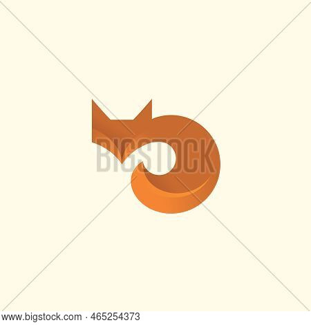 Fox Logo Vector Illustration. Fox Icon. Fox Abstract Vector