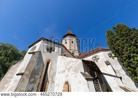 Shape Of Greek Cross Of  Prejmer Fortified Church Was Modified At 1515 By Adding Two Unequal Side Ai