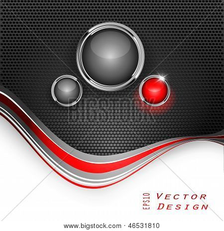 pozadí s tlačítkem web