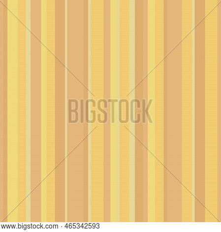 Abstract Vector Wallpaper With Strips. Seamless Colored Background With Vertical Orange And Yellow L