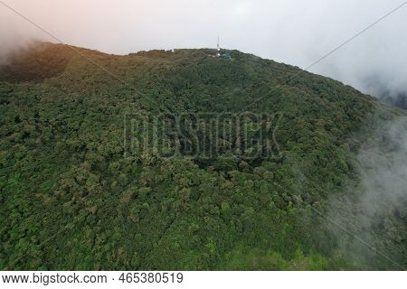 Green Craters In Mambacho Volcano