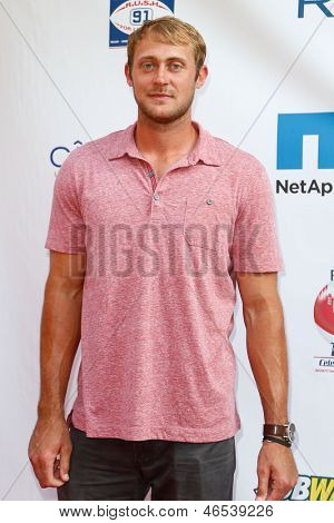 NEW YORK-maggio 30: giocatore dei New York Giants Curtis Painter frequenta celebrità Billi della 5a annua Tuck