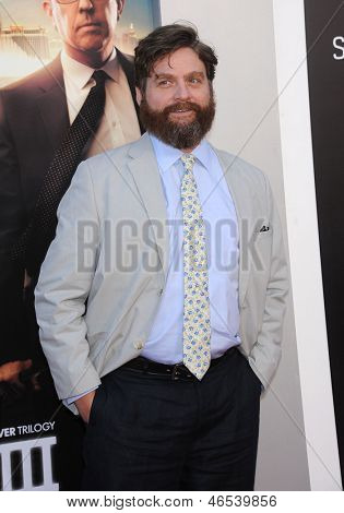 LOS ANGELES - 20 maggio: Zach Galifianakis arriva per la 