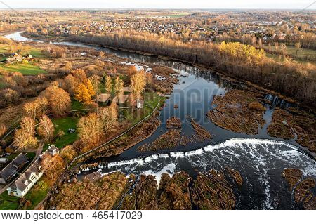 Venta Rapid Waterfall - Ventas Rumba, The Widest Waterfall In Europe, Kuldiga, Latvia