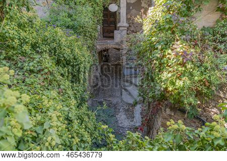 Impression Of Bussana Vecchia, A Former Ghost Town Of The Liguria Region In Italy