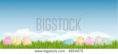 Easter Egg Background