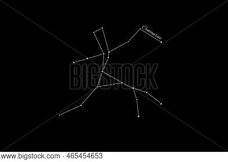 Centaurus Constellation, Cluster Of Stars, Constellation Map
