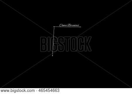 Coma Berenices Constellation, Cluster Of Stars, Berenice Hair