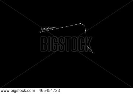 Horologium Constellation, Cluster Of Stars, Clock Constellation, Pendulum Clock