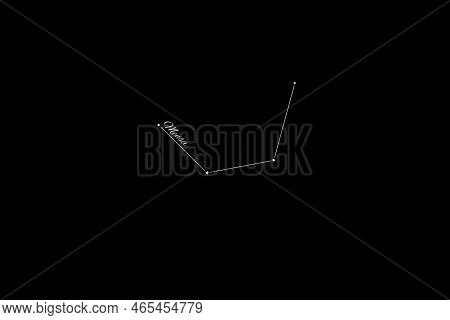 Mensa Constellation, Cluster Of Stars, Table Mountain Constellation
